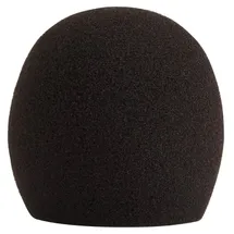 Shure A58WS-BLK Schaumstoff-Windschutz für alle Shure-Ball-Mikrofone, schwarz