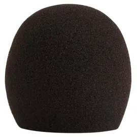 Shure A58WS-BLK Schaumstoff-Windschutz für alle Shure-Ball-Mikrofone, schwarz