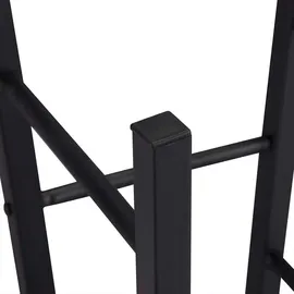 Woltu Barhocker 2er Set 71 cm Dunkelbuche