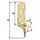 GAH Alberts Flechtzaunhalter L-Form 115 x 31,5 cm Grün/Verzinkt