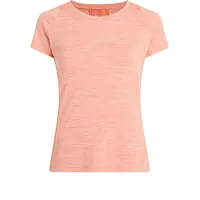 Energetics Damen Evii T-Shirt, Melange/Red Light/Re, S