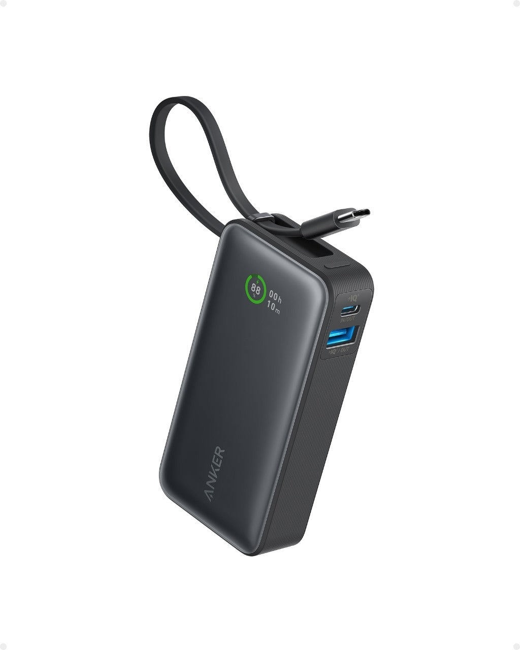 Anker POWER BANK USB 10000MAH/NANO A1259G11 (10000 mAh), Powerbank, Schwarz