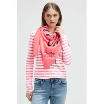 Soccx Damen, rosa Neon pink), Material: 72% Polyester, 25% Viskose, 3% Elasthan, Modetücher