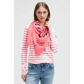 Soccx Damen, rosa Neon pink), Material: 72% Polyester, 25% Viskose, 3% Elasthan, Modetücher