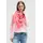 Soccx Damen, rosa Neon pink), Material: 72% Polyester, 25% Viskose, 3% Elasthan, Modetücher