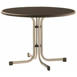 SIEGER  236/ Boulevard-Klapptisch, Ø 100 cm, champagner