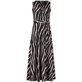 Zero Jerseykleid Shirtkleid Schwarz/Weiß 40