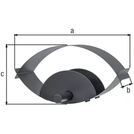 GAH Alberts Gasthaus Aussicht, schwarz