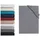Hometex Premium Textiles Spannbettlaken Mikrofaser 140 x 160 x 200 cm grau