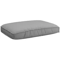 VidaXL Paletten-Sitzkissen Grau 120x80x12 cm Oxford-Gewebe