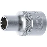 BGS Steckschlüssel-Einsatz Gear Lock Antrieb Innenvierkant 12,5 mm (1/2"), SW 9 mm