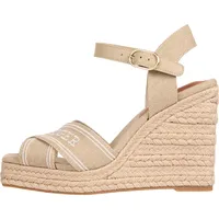 Tommy Hilfiger Fw0fw08668 Espadrille-keilsandalen - Horseradish - EU 36