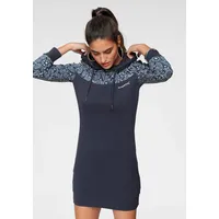 KangaROOS Sweatkleid Mini-Länge, sportlicher Stil, aus Baumwolle, langärmlig Gr.