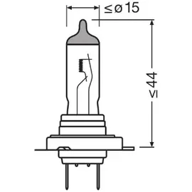 ams-osram OSRAM Glühlampe, Hauptscheinwerfer 64210