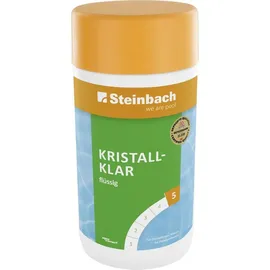 Steinbach Poolpflege Kristallklar Algezid 1 l, Aktivsauerstoff Poolchemie