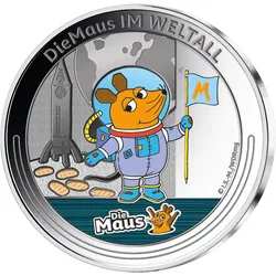 Offizielle Silber-Jubiläumsausgabe "DieMaus - Maus im All“