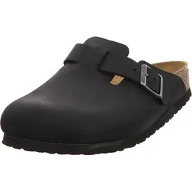 Birkenstock Boston Nubukleder geölt schwarz 42