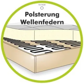 luma-home Ecksofa Schlafsofa Eckcouch Polsterecke L-Sofa m. Ottomane links, Cord Grau / 17202 - Grau