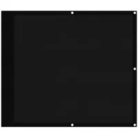 vidaXL Balkon-Sichtschutz Schwarz 90x1000 cm 100 % Polyester-Oxford