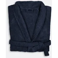 La Redoute Interieurs Bademantel Haxel Mit Schalkragen, Frottee 450 G/m2 Marine