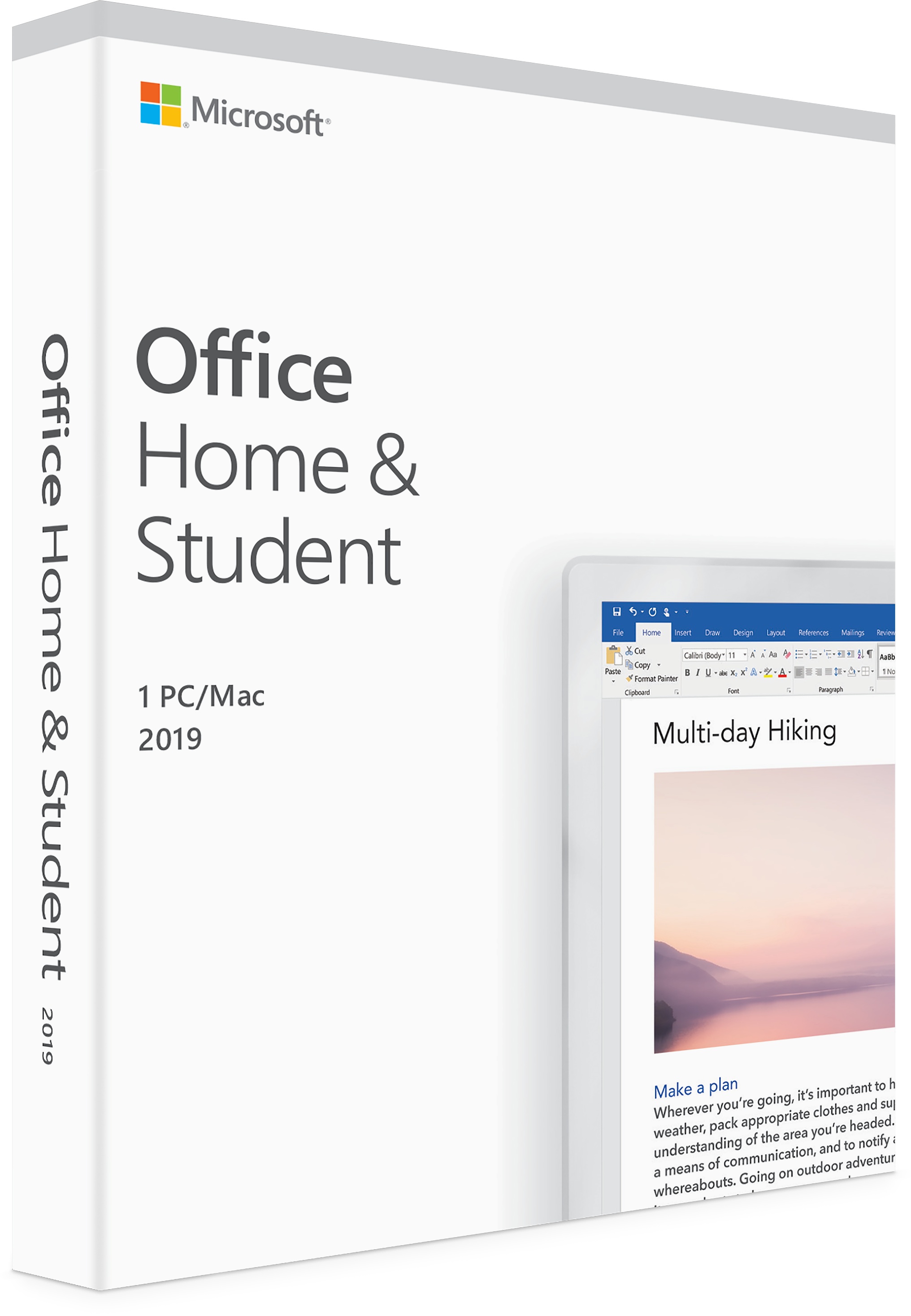 microsoft office 2019 for mac student