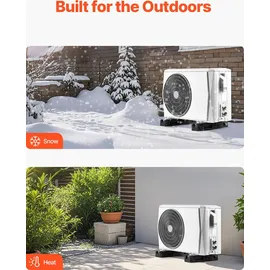 Vevor Bodenkonsole für Mini-Split-Klimaanlagen Dämpfungssockel 9000–36000 BTU