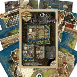 Dungeon Alchemist Map-Serie (4 verschiedene Kartenpacks) - The Noble's Keep