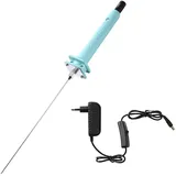 Pumwoy Elektrischer Schaumstoffschneider 15cm, 27w Elektrischer Schneidstift Schaumschneidestift, Elektrischer Styroporschneider, EU-Stecker, Polystyrolschneidemaschine Pen für Heimwerken, Kunstwerk