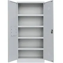 Lüllmann Umweltschrank 566250 91,6 x 42,2 x 195,0 cm lichtgrau