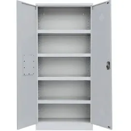 Lüllmann Umweltschrank 566250 91,6 x 42,2 x 195,0 cm lichtgrau