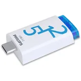 Philips Click Edition weiß/blau 512GB USB-C 3.0 (FM51FD175B/00)