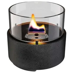 Tenderflame Tischfeuer Café 14 Lava Porzellan Schwarz