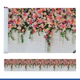 Maximex Balkonsichtschutz 85 x 500 cm bunt/rosa