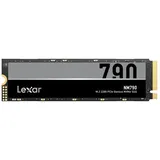 Lexar NM790 (1TB, 2TB, 4TB) M.2 NVMe M2 SSD PCIe 4.0 interne SSD (2 TB) M.2 2280" 7400 MB/S Lesegeschwindigkeit, 6500 MB/S Schreibgeschwindigkeit, Hohe Zuverlässigkeit und Langlebigkeit 2 TB