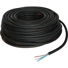 husuime TITANEX Gummischlauchleitung H07RN-F 3x2,5 3G2,5mm2 5-50m, Länge:25m - Schwarz