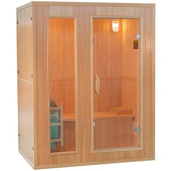 Infrarotkabine Sauna Icland Edition, Braun, Holz, Tanne, 190×105 cm, RoHS, Fsc, Freizeit, Wellness, Infrarotkabinen