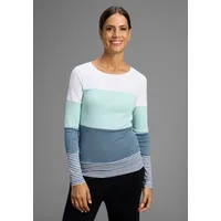 KangaROOS Longsleeve in weiß-hellblau-rauchblau | Gr.: 52/54,