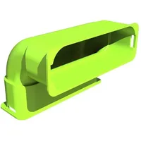 Buderus 3er-Set 90° Bogen FKB140-1 vertikal für Flachkanal-Form FK140