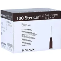 1001 Artikel Medical STERICAN Ins.Einm.Kan.26 Gx1/2 0,45x12 mm