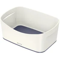 Leitz Aufbewahrungsschale MyBox A5 ABS weiß/grau Packung mit 4