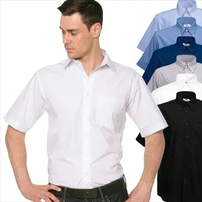 Fruit of the Loom - Herren Kurzarm Oxford Hemd