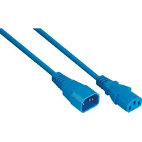 Kabelmeister kabelmeister® Kaltgeräteverlängerung Kaltgeräte-Stecker C14 an Kaltgeräte-Buchse
