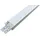 Energmix 2 Meter 23mm Breite Aluprofil Alu Schiene Profil LED Kanal für LED Strip mit Milchglas Abdeckung Profil N
