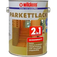 Wilckens Parkettlack Seidenmatt Weiß 2,5 l