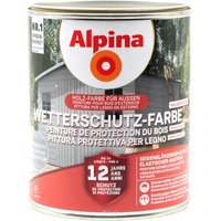 Alpina Wetterschutzfarbe 0,75L moosgrün