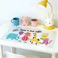 HAGOT 60 * 40cm Tischschutz transparent, Schreibtischmatte, Schreibtischunterlage Durchsichtig, Schreibtisch Matte, Schreibtischunterlage