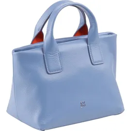 Dudu Ibiza Handtasche Leder 22 cm blau