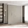 abiks möbel Drehtürenschrank COMO 200 x 245,5 x 50 cm Gold