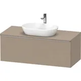 Duravit Waschtischunterschrank wandhängend „D-Neo“ 120 × 45,9 × 55 cm Leinen