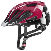 Uvex Quatro 56-61 cm ruby red/black